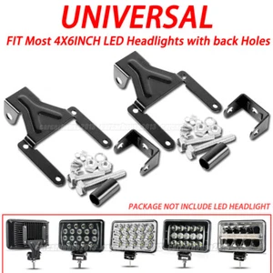 Par de soportes universales de montaje en Y base para 4x6" pulgadas LED soporte deslizante de luz de trabajo - Imagen 1 de 6