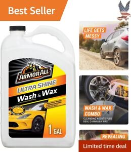 Car Wash and Wax - Advanced Formula for Powerful Cleaning and Radiant Color