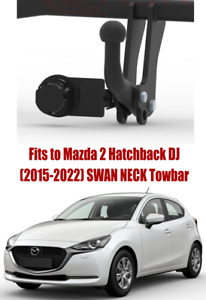 Swan Neck Tow Bar For MAZDA 2 DJ Hatchback (2015-2022) & NO ELECTRICS - M046