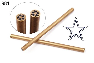 PIN MOSAICO PERSONALIZADO 6" 8,02 MM Latón CUCHILLO FABRICACIÓN MANGO ESCALAS EMPUÑADURAS CUCHILLO AH- Foto 1 de 3