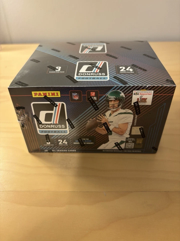 2024 Donruss Football NFL CAJA MINORISTA PAQUETE DE 24 NUEVO SELLADO DE FÁBRICA Foto 1 de 1