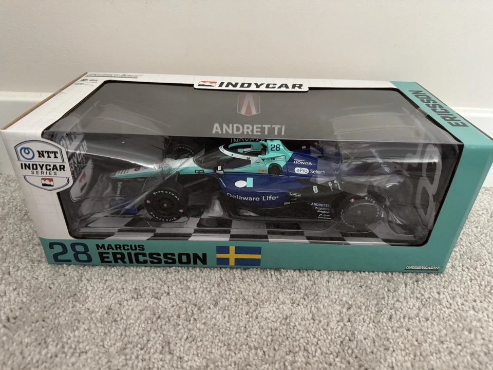 Marcus Ericsson 2024 Indycar 1:18 Greenlight Diecast Foto 1 de 1