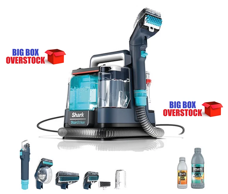 Limpiador portátil de alfombras y tapicería Shark StainStriker - azul marino, PX204 Foto 1 de 1