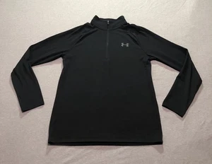Under Armour Camicia Uomo Piccola Scura Athleisure Corsa Allenamento Palestra Lounge Nera - Foto 1 di 8