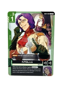 M'Quve GD01-092 Gundam TCG Newtype Rising C - Picture 1 of 2