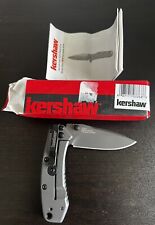 Kershaw Cryo 1555TI Folding Knife 2.75” 8Cr13MoV Steel Blade, Stainless Steel/ab