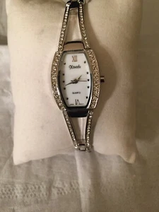 Xanadu Silver Tone Crystal Watch - Womens Watch - New - Picture 1 of 1