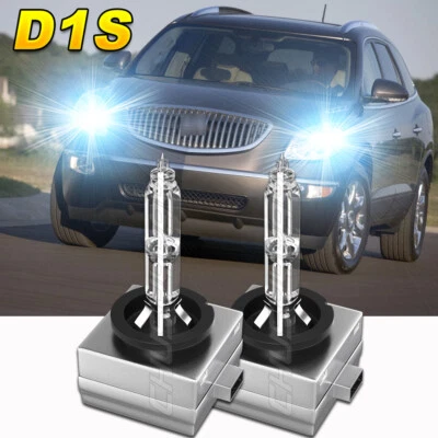 For Buick Enclave 2008-2012 High/Low Beam HID Headlight Xenon White Bulbs - Image 1 of 4