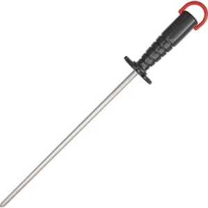 DMT Diamond Sharpening Steel Fine Grit 14" Sharpening Rod Hand Guard Hanger Ring - Picture 1 of 2