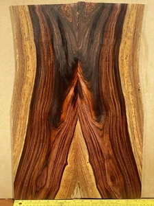 Cocobolo Guitar Top Book-matched rosewood Instrument Wood Luthier Guitar - Picture 1 of 8