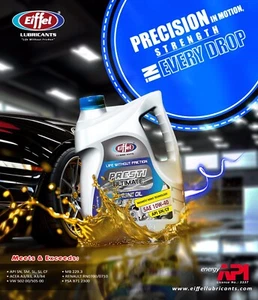 Eiffel Presti Ultimate 10W-40 Full Synthetic Engine Oil API SN/CF 5L - Picture 1 of 11