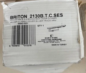 Briton 2130B.T.C.SES Adj. 2-4 Backcheck Door Closer - Picture 1 of 2