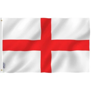 Bandera de Inglaterra Anley Fly Breeze 3x5 pies - banderas nacionales inglesas poliéster - Imagen 1 de 6
