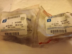 2x Neu Original GM Vauxhall Euromidi Heckfessel Busch Buchse 94124598 - Bild 1 von 5