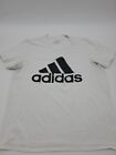 Adidas The Amplifier Tee Large Sport White Black Spell Out Men T-Shirt..#1105