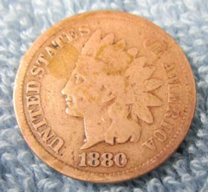 Centavo cabeza india 1880 160-81A18 - Imagen 1 de 2