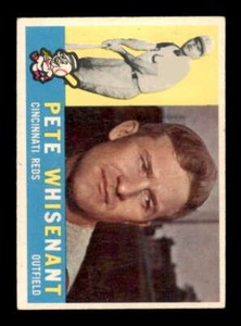 1960 Topps #424 Pete Whisenant VG/VGEX Reds 554484
