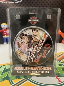Harley-Davidson Servi-Gal Coaster Set NOS - Bild 1 von 1