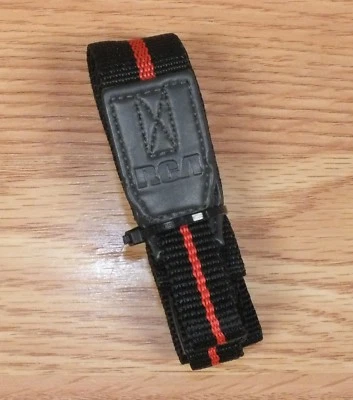 Bolso de hombro/cámara RCA genuino negro y rojo correa ajustable **LEER** Foto 1 de 4