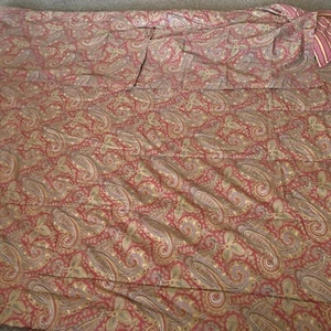 RALPH LAUREN Paisley Duvet Cover Cotton Size King W/2 Shams - Picture 1 of 6