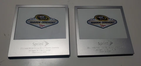 Nascar 2011 Las Vegas Awards Ceremony Banquet Picture Frames Tony Stewart Winner Cover