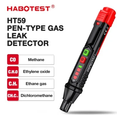 HABOTEST HT59 Gas Tester Pen Natural Butane Methane Propane Gas Leak Detector