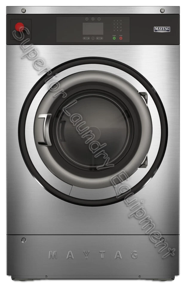 Maytag MYR40PN Washer, 40Lb, Stainless Steel, 240V, OPL, New - Image 1 of 1