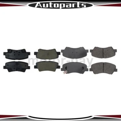 Front Rear Brake Pads For Hyundai Accent 2017 2016 2015 2014 2013 2012 - Image 1 of 4