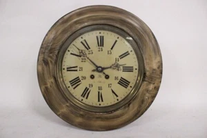Bellissimo orologio occhio di bue / legno / fine XIX inizio XX / '800 / '900 - Picture 1 of 10
