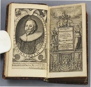 Johann Werdenhagen 1632 RESPUBLICAS politics and government De La WARR bookplate - Picture 1 of 9
