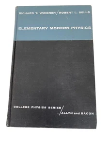 Elementary Modern Physics Weidner Sells VINTAGE 1960 Honeywell Brown Hardcover - Picture 1 of 12