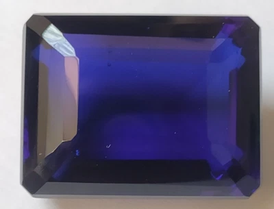 Big Size Deep Blue Tanzania OF Tanzanite 173.55 Ct. Loose Emerald Cut Gemstone - Image 1 of 4