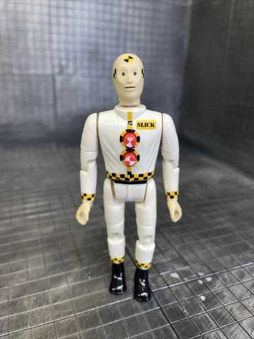 Slick The Incredible Crash Dummies 100% Complete 1991 Tyco Action Figure Cover
