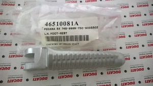 PEDANA PASSEGGERO POST SX DUCATI 748 998 S4R NUOVA ORIGINALE COD 46510081A - Picture 1 of 1