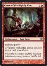 MTG magic cards 4x x4 Light Play, English Curse of the Nightly Hunt Innistrad