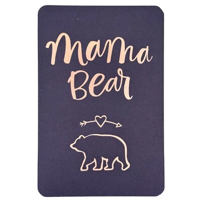Mama Bear HAPPY MOTHER'S DAY Card FOR MOM, Animal Heart by American Greetings +✉ - Image 1 of 4