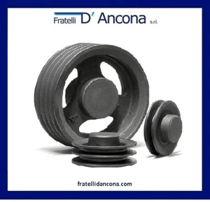 Puleggia PT a gole trapezoidali a mozzo pieno sezione A - SPA diametro 63 mm - Foto 1 di 2