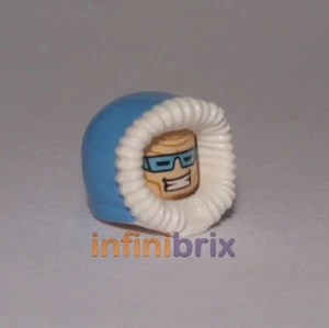 Lego Captain Cold Head + Hood from set 76026 for Super Heroes Minifigure NEW - Picture 1 of 1