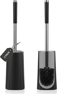 SetSail Toilet Brush, Compct Size and Holder Toilet Brushes 2Packs - Picture 1 of 7