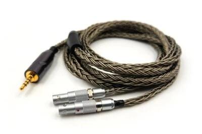 Cable de audio equilibrado 6N de 2,5 mm para auriculares Ultrasone Edition 8 EX y 15 Foto 1 de 4