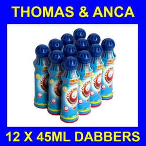 Bingo Dabber Dauber Bingo Markers for Bingo Tickets Bingo Flyers 12 45ml Blue - Picture 1 of 2