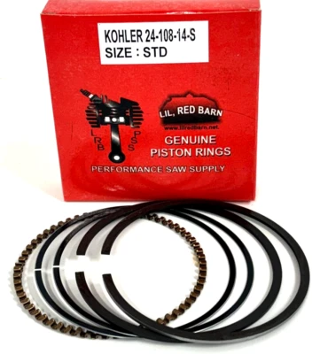 ANILLOS DE PISTÓN REEMPLAZA KOHLER 24-108-14-S, 2410814S, CH25, CV25 Foto 1 de 4