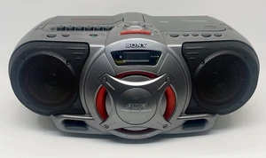 Sony CFD-G35 CD Cassette Radio Portable Stereo Boombox Vintage - Picture 1 of 9