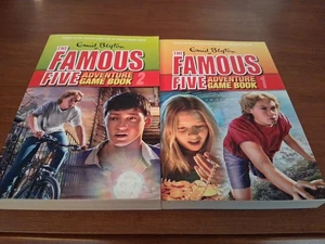 Lot Of 2 The Famous Five Adventure Gamebooks 1 and 2 CYOA Style - Picture 1 of 17