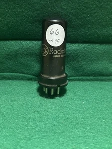 One RCA Metal 6V6 TV-7D/U Tested @ 66 Min/45 #7 Used - Picture 1 of 1
