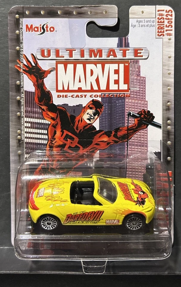 Daredevil - Buick Bengal - Amarillo - Marvel - Maisto - Serie 1 - 2002 - Nuevo Foto 1 de 1
