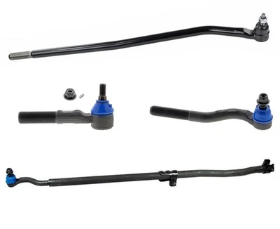 Front Tie Rods & Drag Link Kit Fits Jeep Wrangler 2007-2017 & Wrangler JK 2018 - Image 1 of 4