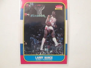 1986 Fleer Basketball Larry Nance Phoenix Suns Rookie nrmt - Picture 1 of 1