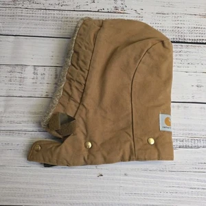 Carhartt Vintage A01BRN 968QH Detachable Hood Brown Duck Canvas Fur Just Hood - Picture 1 of 8