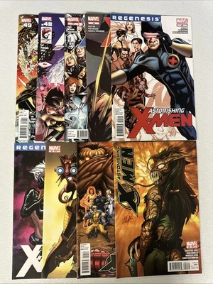 Astonishing X-men #40 41 42 44 45 46 47 48 49 2009 Series Lot Run Set VF *Y7 - Image 1 of 4